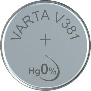 Pile oxyde argent pour montres V381 (SR55) SR1120SW 1 55 Volt VARTA