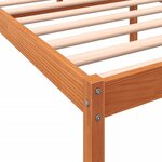 vidaXL Lit pour personne âgée sans matelas 75x190 cm bois pin massif