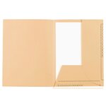 Paquet De 25 Chemises 2 Rabats Super 210 Contact - 24x32cm - Couleurs Assorties - X 5 - Exacompta