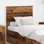 vidaXL Tête de lit Bois Ancien 75 cm Bois d'ingénierie
