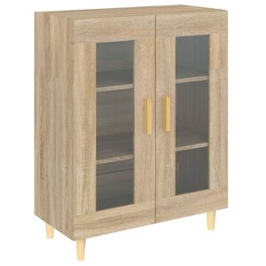 vidaXL Buffet chêne sonoma 69 5x34x90 cm bois d'ingénierie