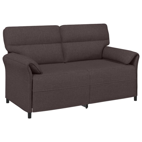 vidaXL Canapé 100  polyester  cadre en métal  MDF  Contreplaqué