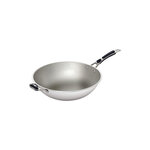 Sauteuse wok inox ø36 cm pour induction iw35 - bartscher -  - acier inoxydable6oui 640x360x220mm