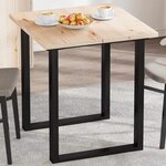 vidaXL Dessus de table 2 Pièces 70x35x2 5cm rectangulaire bois pin massif