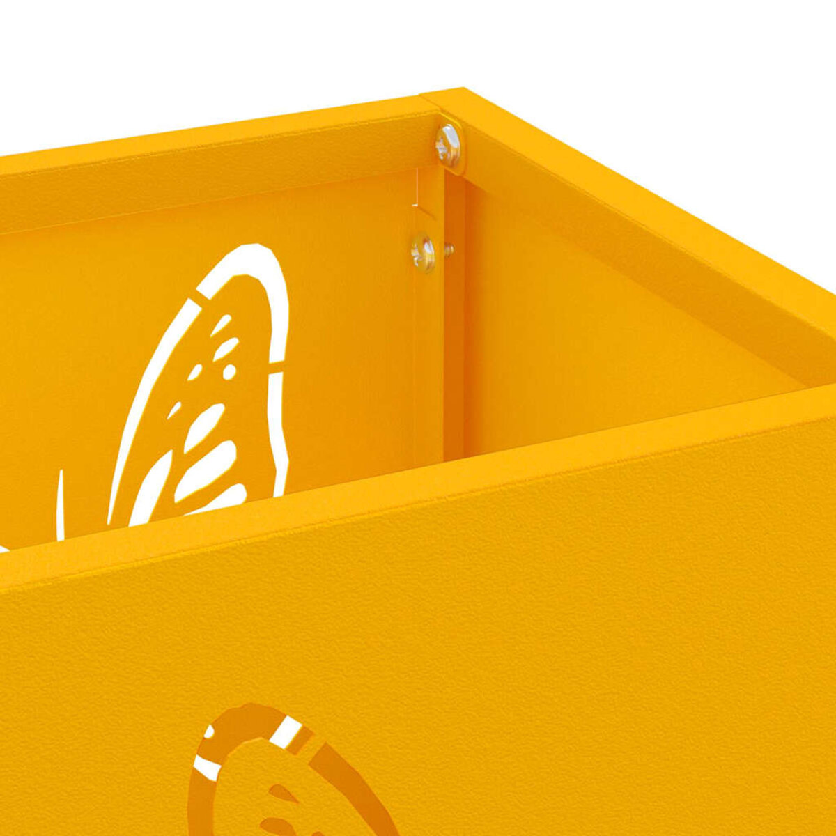 Tables De Chevet 2 Pcs Jaune Moutarde 36x39x68 Cm Acier VidaXL | Leroy