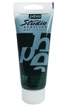 Peinture studio acrylique tube vert de vessie 100 ml pébéo