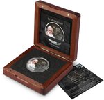 Pièce de monnaie en Argent g 31.1 (1 oz) Millésime 2024 IN MEMORIAM POPE FRANCIS