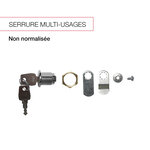 Serrure multi-usages