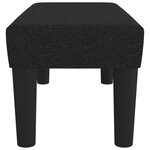 vidaXL Banc Noir 70x30x30 cm Tissu