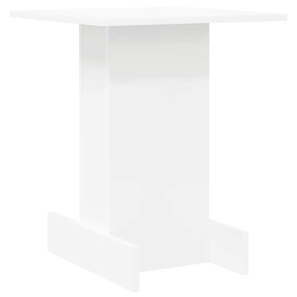 vidaXL Table d'appoint Blanc 44 5 x 45 x 55 cm Bois d'ingénierie