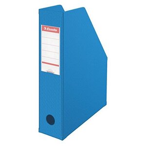 Boîte de classement pliable PVC A4 Maxi Dos de 10 cm Bleu ESSELTE