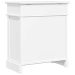 vidaXL Armoire à chaussures Blanc 50 x 28 x 58 cm Bois de Paulownia