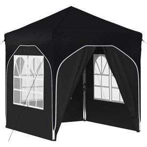vidaXL Tente de fête pop-up 192 x 192 x 245 cm Anthracite