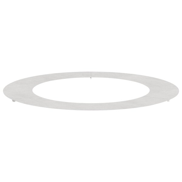 vidaXL Planteur en acier inoxydable Acier inoxydable Grand