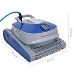 vidaXL Nettoyeur robotique de piscine