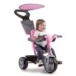 FEBER Tricycle Evolutif Trike Baby Plus Music Rose