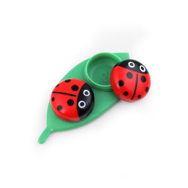 Boîte à lentilles coccinelles