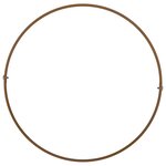 vidaXL Anneau de jardinière 5 Pièces Marron 30 x 30 x 20 cm Acier Corten