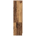 vidaXL Buffet marron Bois usé Faux bois Compact Buffet marron