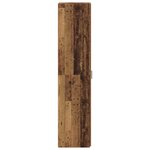 vidaXL Meuble Haut Bois Ancien 45x42.5x185 cm Bois d'ingénierie
