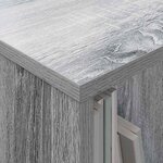 vidaXL Étagère à magazines Gris Sonoma 68 5 x 30 x 45 cm