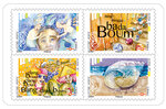 Carnet - L'ouie - 12 timbres autocollants