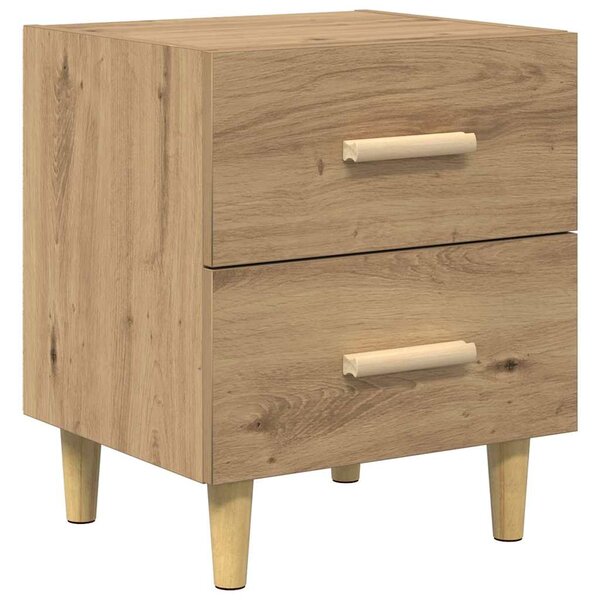 vidaXL Armoire de lit avec tiroir chêne artisanal 40 x 35 x 47.5 cm