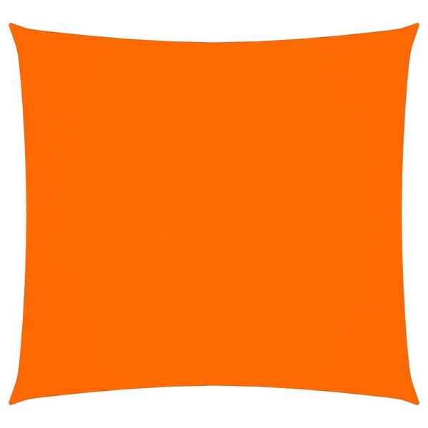 vidaXL Voile de parasol tissu oxford carré 6x6 m orange