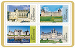 Carnet - Architecture de la Renaissance - 12 timbres autocollants
