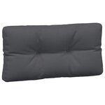 vidaXL Coussins de palette 5 Pièces anthracite tissu