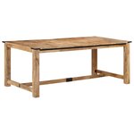 vidaXL Table à manger 200x100x75 cm bois de manguier massif