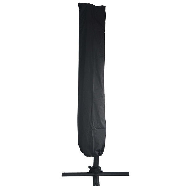 Housse parasol déporté polyester avec tuteur pour parasol déporté eco - pagode d 3m ou 2 5x2 5m