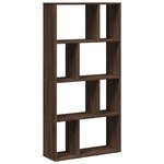 vidaXL Bibliothèque chêne marron 60x20x120 cm bois d'ingénierie