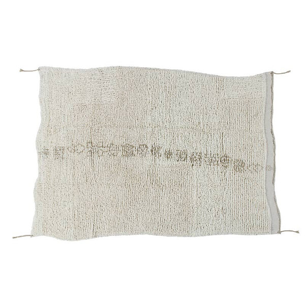 Tapis ethnique laine Jambo - beige - 170 x 240 cm