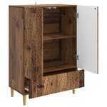 vidaXL Buffet Bois ancien 66 x 34 5 x 95 cm Bois d'ingénierie