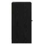 vidaXL Buffet Chêne noir 35 x 37 x 76 cm Bois d'ingénierie