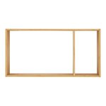 Etagère murale bambou naturel 70 x 15 x 35 5 cm