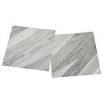 vidaXL Dalles de plancher autoadhésives 20 Pièces PVC 1 86 m² gris rayé