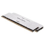 BALLISTIX - Mémoire PC RAM - 16Go (2x8Go) - 3600MHz - DDR4 - CAS 16 (BL2K8G36C16U4W)