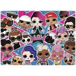 L.o.l. Surprise! Puzzle 100 pieces xxl - amies pour la vie ! - ravensburger - puzzle enfant - des 6 ans