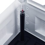 vidaXL Lit surélevé de jardin et treillis et système d'arrosage Blanc