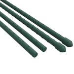 vidaXL Piquets pour plantes de jardin 30 Pièces vert 115 cm acier