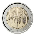 2 euros commémorative Espagne 2010 - Mosquée de Cordoue.