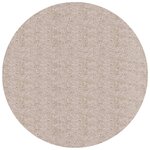 vidaXL Tapis shaggy PAMPLONA poils longs moderne beige Ø 80 cm