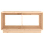 vidaXL Table basse 80x50x40 cm Bois massif de pin