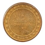 Mini médaille monnaie de paris 2007 - walt disney studios