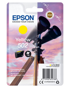 Epson singlepack yellow 502 ink sec singlepack yellow 502 ink sec
