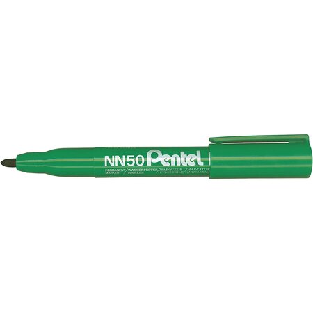 Marqueur permanent pentel pen  pointe conique  vert pentel