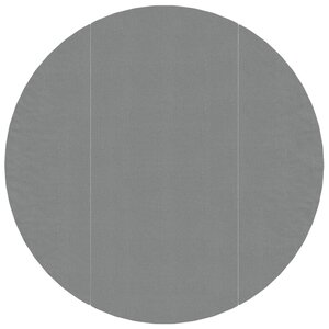 vidaXL Bâche de piscine gris clair Ø366 cm géotextile polyester