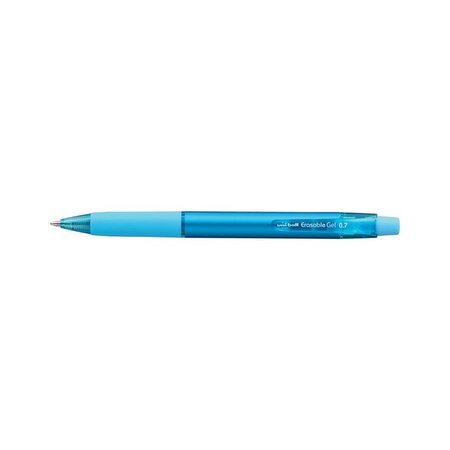 Roller Erasable Gel RT effaçable pointe moyenne Rétractable Bleu turquoise UNI-BALL